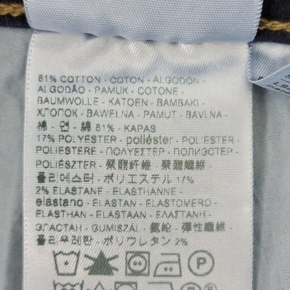 Levi's 711 Skinny Jeans Dark Wash Size 31 - Picture 12 of 14